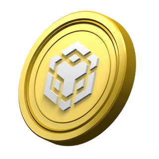 BNB token graphic in the platform details area