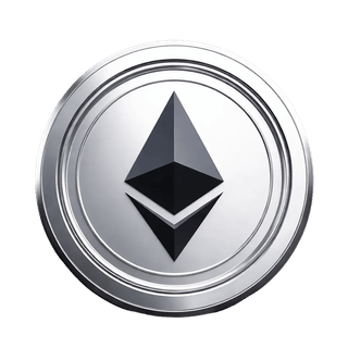 Hovering visual element displaying the Ethereum (ETH) token