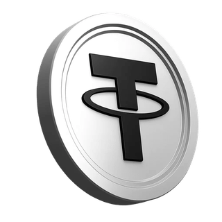Tether USDT token image within the platform details area